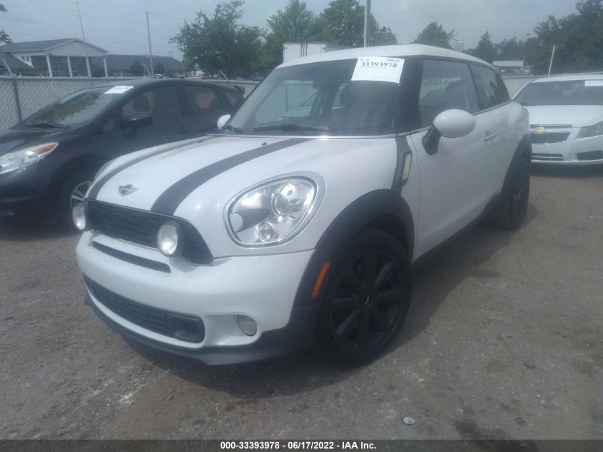 2013 MINI COOPER PACEMAN S WMWSS5C56DWN49337