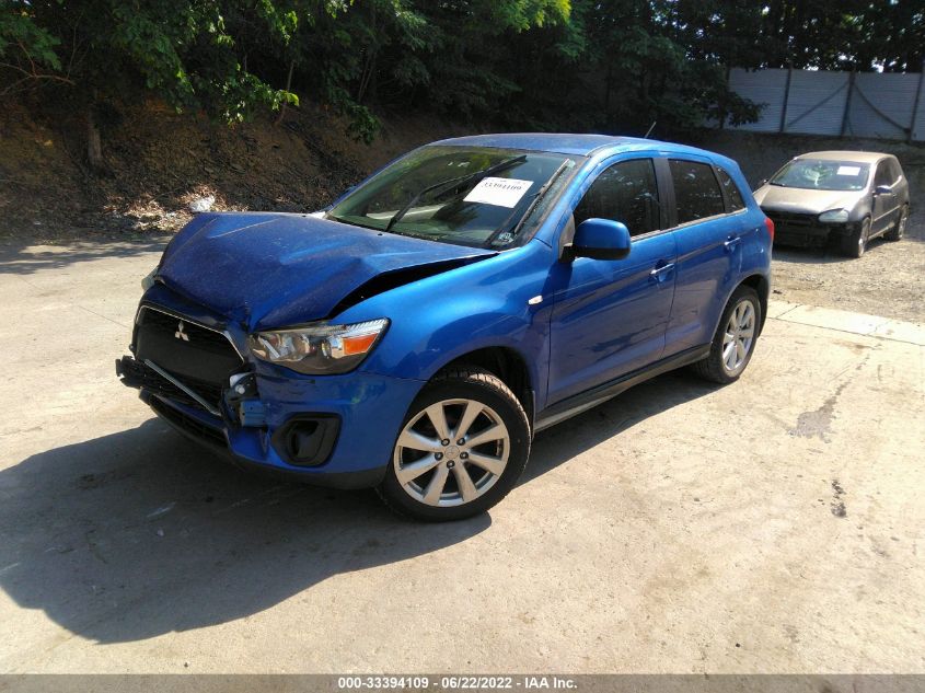 2015 MITSUBISHI OUTLANDER SPORT 2.4 ES 4A4AR3AW4FE047695