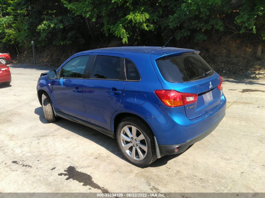 2015 MITSUBISHI OUTLANDER SPORT 2.4 ES 4A4AR3AW4FE047695