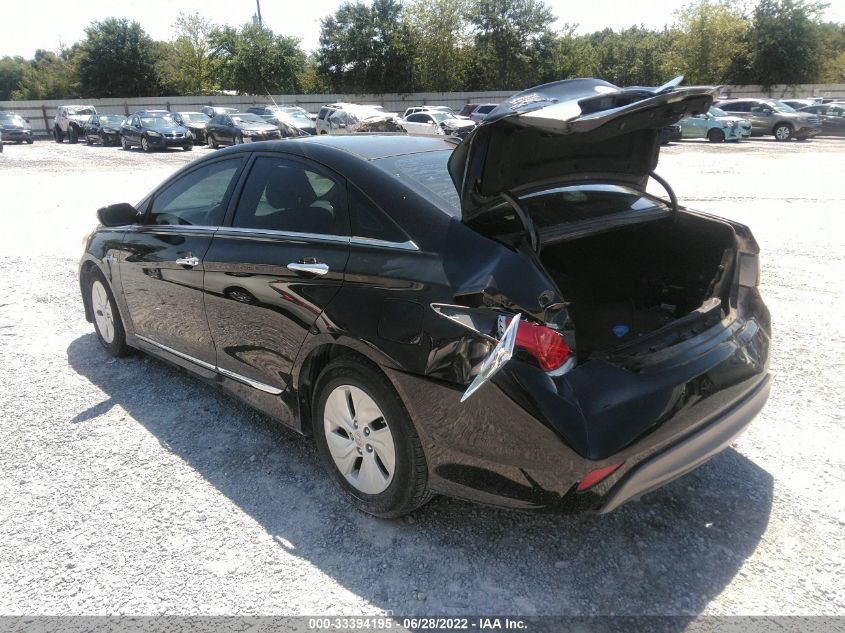 2013 HYUNDAI SONATA HYBRID KMHEC4A46DA073441