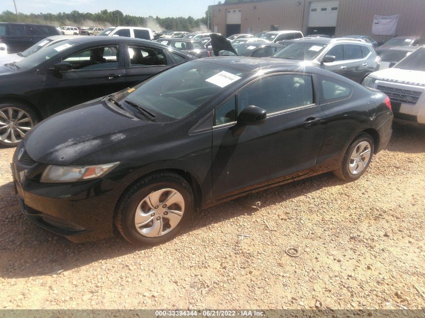 2013 HONDA CIVIC CPE LX 2HGFG3B54DH507700