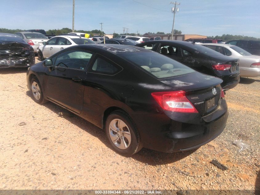 2013 HONDA CIVIC CPE LX 2HGFG3B54DH507700