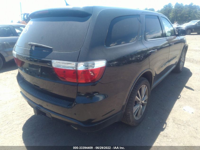 2013 DODGE DURANGO SXT 1C4RDJAG8DC663138