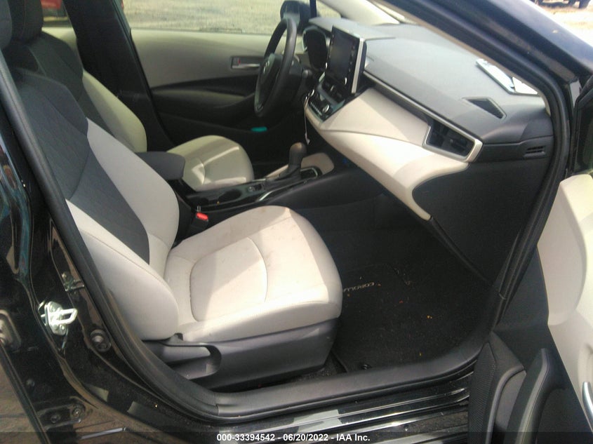 VIN JTDEPMAE7MJ124222 2021 TOYOTA COROLLA LE