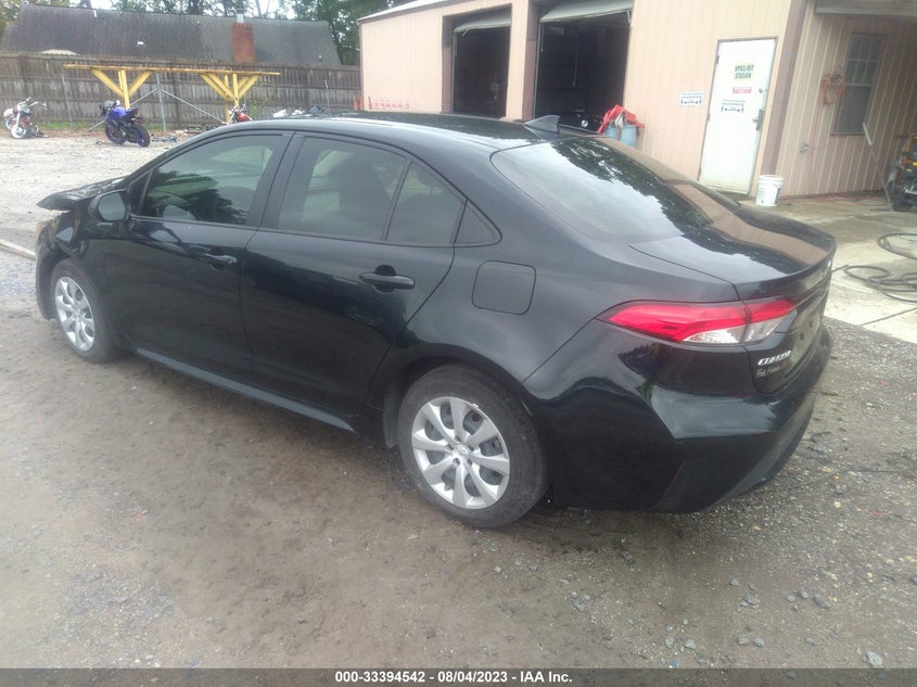 VIN JTDEPMAE7MJ124222 2021 TOYOTA COROLLA LE