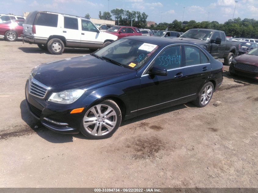 2014 MERCEDES-BENZ C-CLASS C 300 WDDGF8AB8ER302852