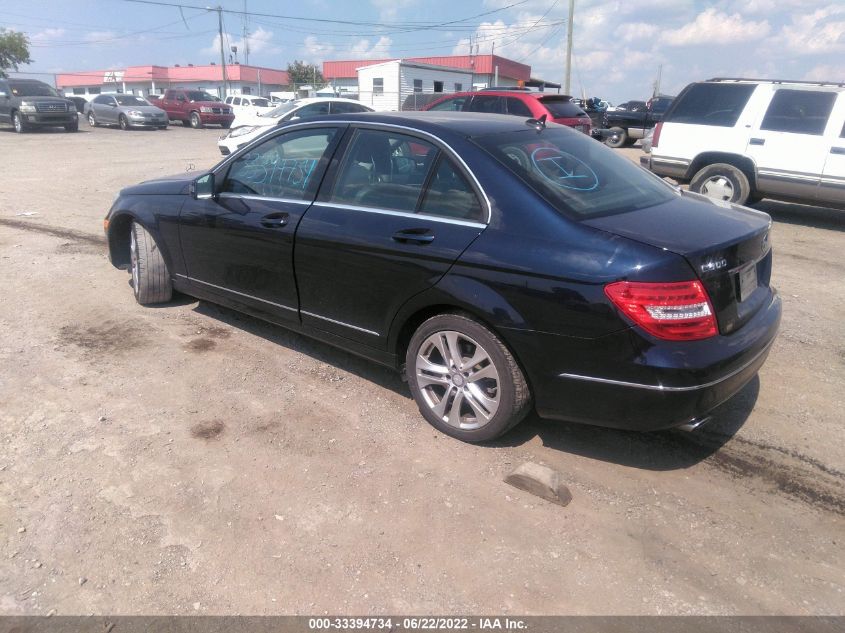 2014 MERCEDES-BENZ C-CLASS C 300 WDDGF8AB8ER302852