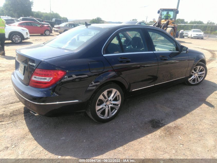 2014 MERCEDES-BENZ C-CLASS C 300 WDDGF8AB8ER302852
