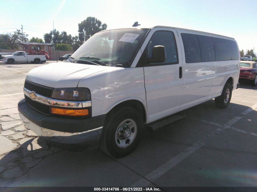 2020 CHEVROLET EXPRESS PASSENGER LT 1GAZGPFG5L1169132