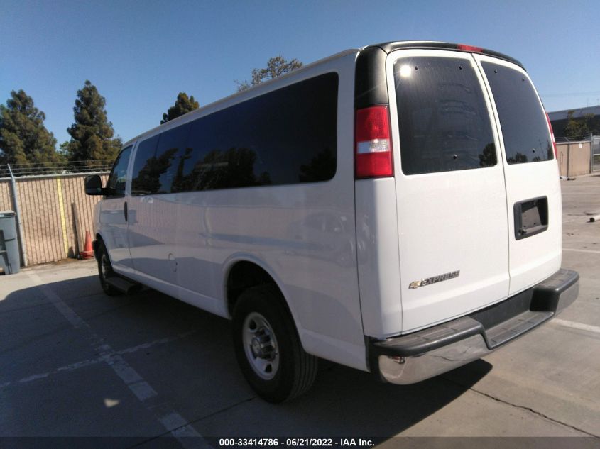 2020 CHEVROLET EXPRESS PASSENGER LT 1GAZGPFG5L1169132