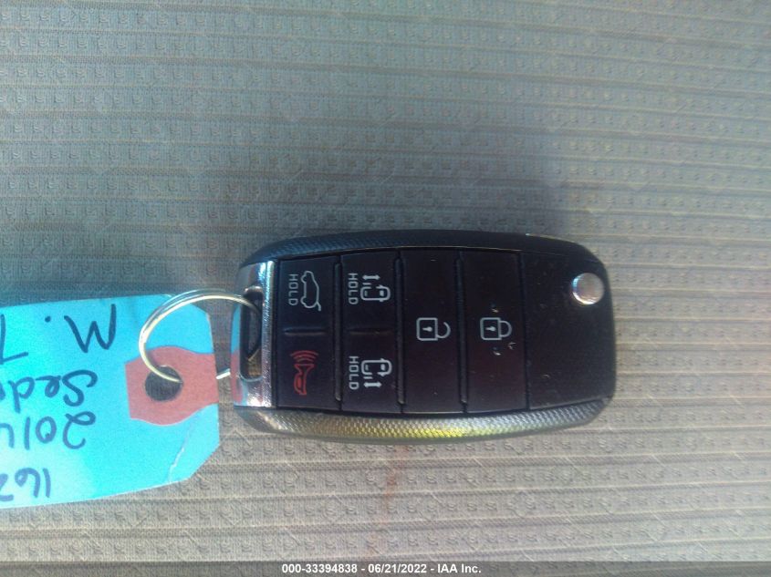 2016 KIA SEDONA LX KNDMB5C17G6146531