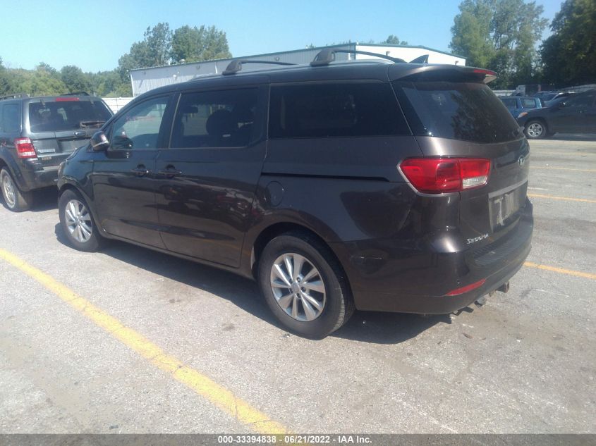 2016 KIA SEDONA LX KNDMB5C17G6146531