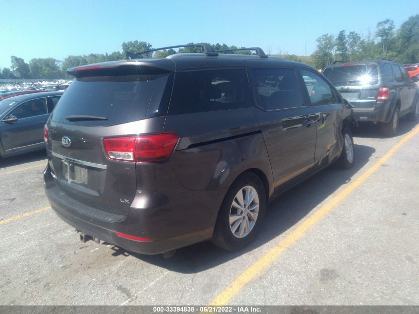 2016 KIA SEDONA LX KNDMB5C17G6146531