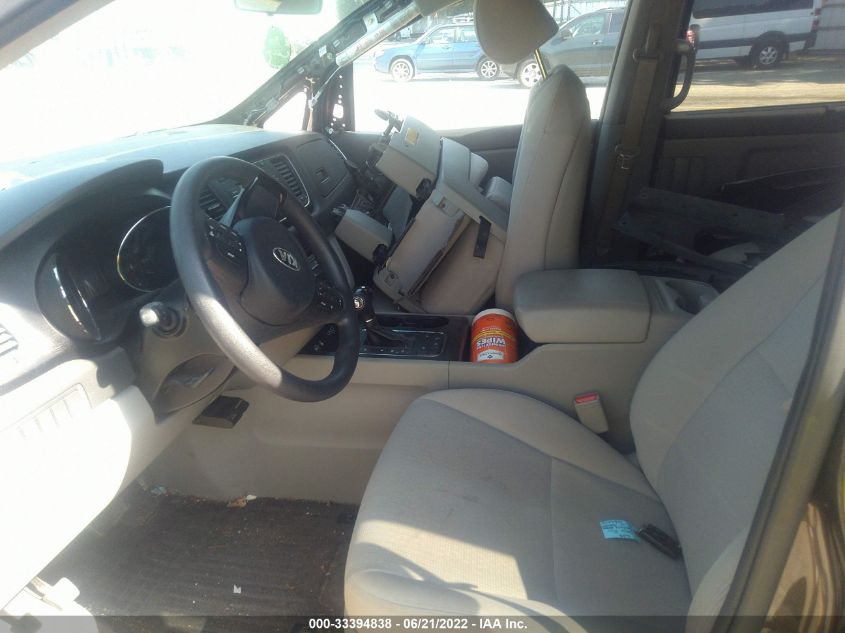 2016 KIA SEDONA LX KNDMB5C17G6146531