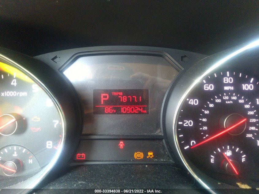 2016 KIA SEDONA LX KNDMB5C17G6146531