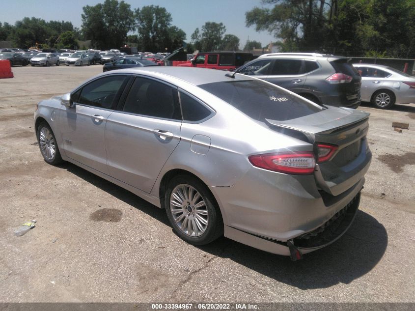 2014 FORD FUSION ENERGI TITANIUM 3FA6P0SU0ER268646
