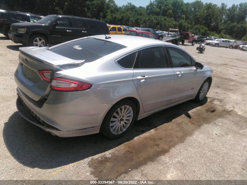 2014 FORD FUSION ENERGI TITANIUM 3FA6P0SU0ER268646