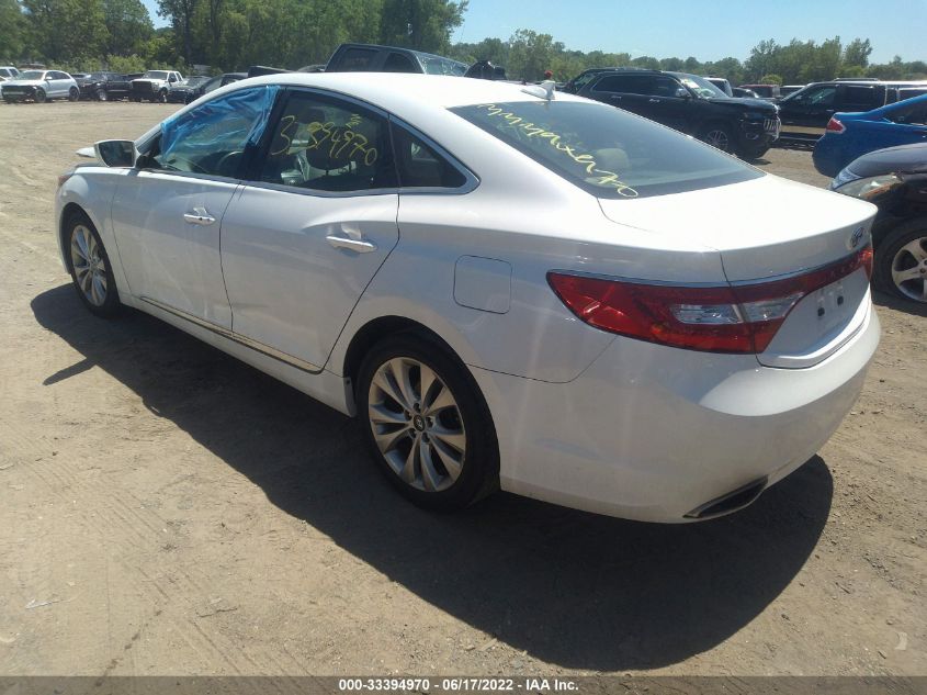 2014 HYUNDAI AZERA KMHFG4JG0EA397473
