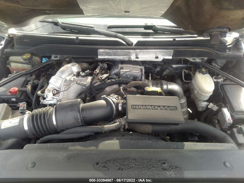 2018 CHEVROLET SILVERADO 2500HD LTZ 1GC1KWEY5JF139801