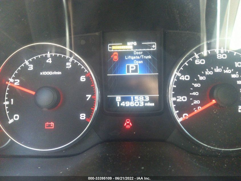 2013 SUBARU LEGACY 2.5I LIMITED 4S3BMBK6XD3034316