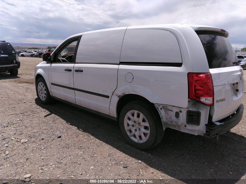 2014 RAM CARGO VAN TRADESMAN 2C4JRGAG1ER189883