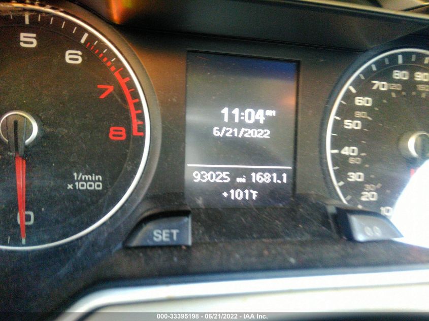 2014 AUDI A4 PREMIUM WAUAFAFL9EA085977