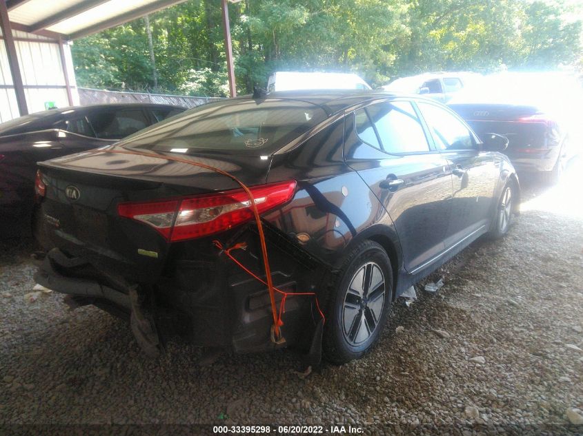 2013 KIA OPTIMA HYBRID HYBRID KNAGM4AD1D5059253