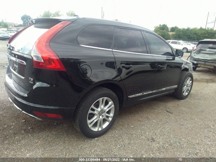2015 VOLVO XC60 T5 YV4612RK9F2670759