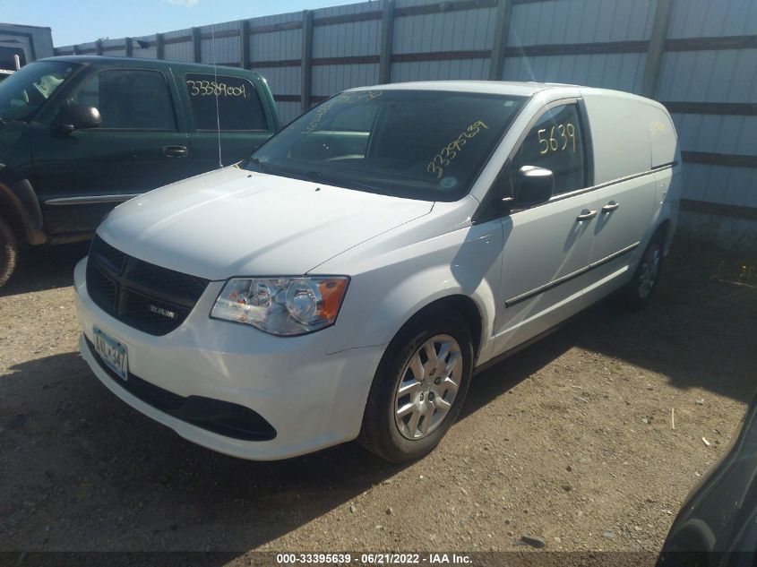 2014 RAM CARGO VAN TRADESMAN 2C4JRGAG3ER466050