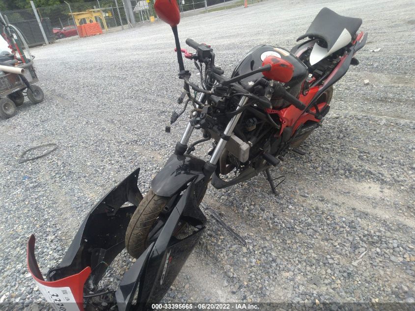 2012 HONDA CBR250 R MLHMC4101C5202722
