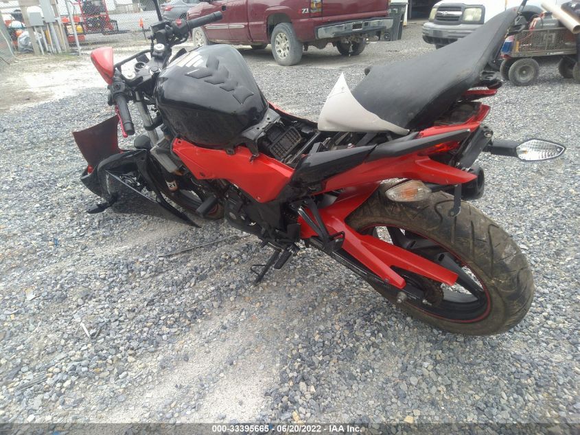 2012 HONDA CBR250 R MLHMC4101C5202722