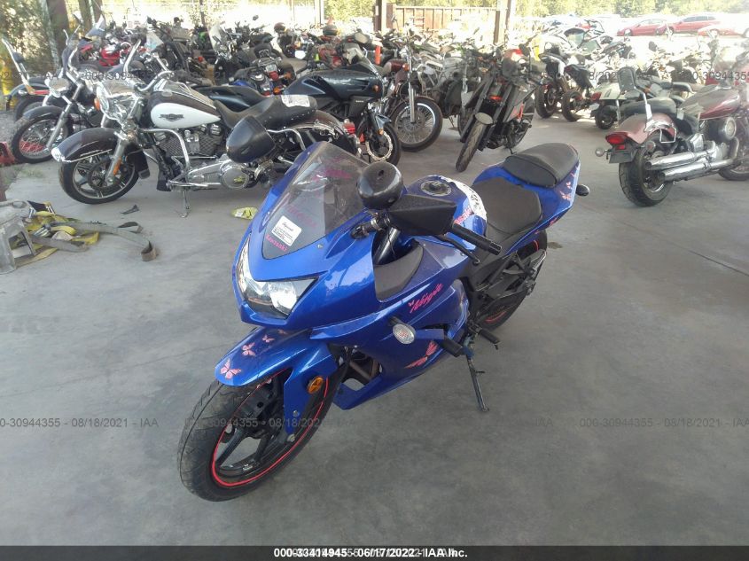 2009 KAWASAKI EX250 J JKAEXMJ169DA30820