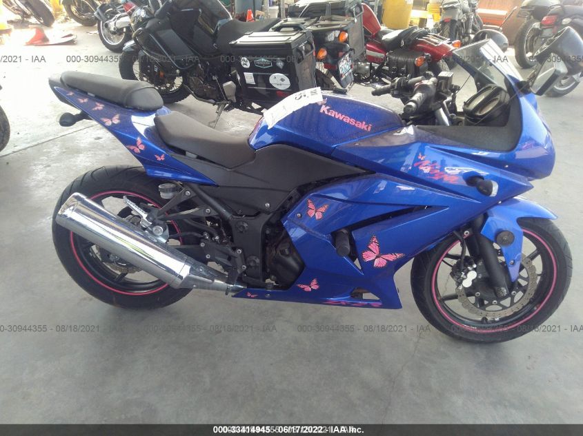 2009 KAWASAKI EX250 J JKAEXMJ169DA30820