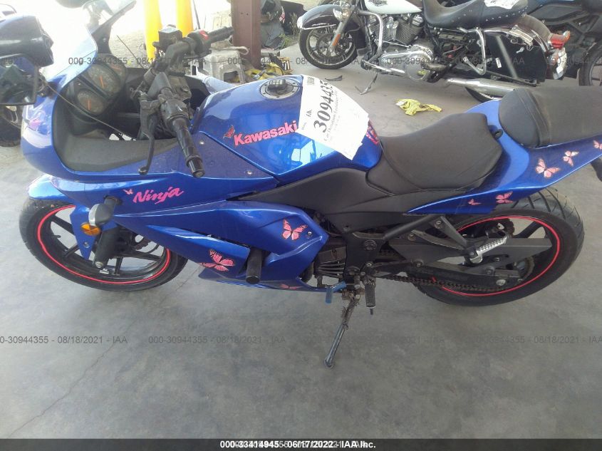 2009 KAWASAKI EX250 J JKAEXMJ169DA30820
