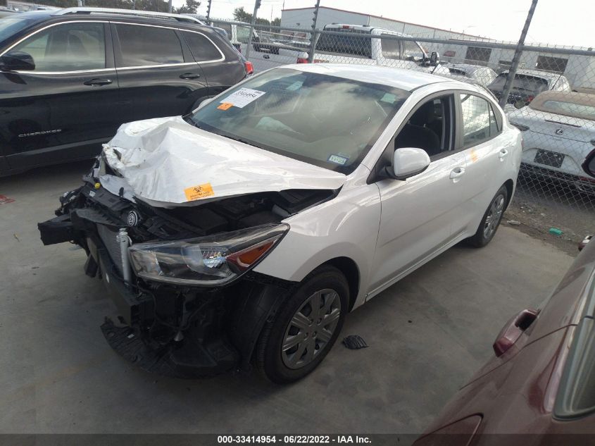 2022 KIA RIO S 3KPA24AD6NE435515