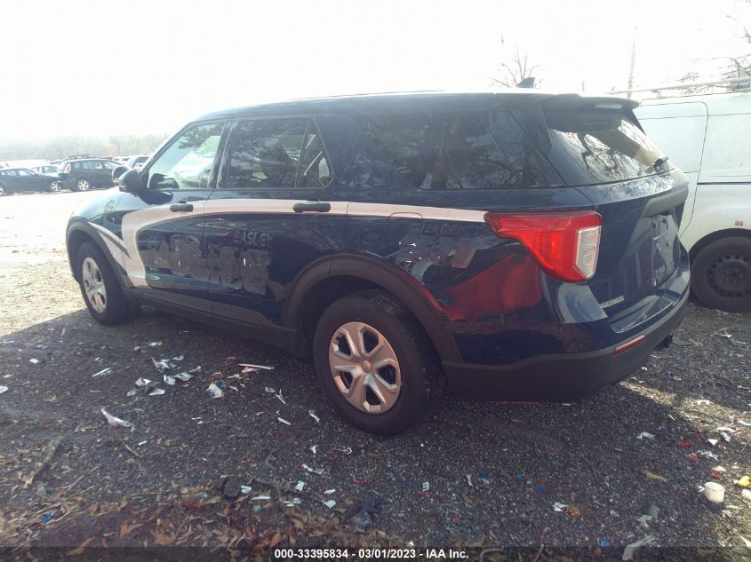 2021 FORD POLICE INTERCEPTOR UTILITY 1FM5K8AB0MGB04107