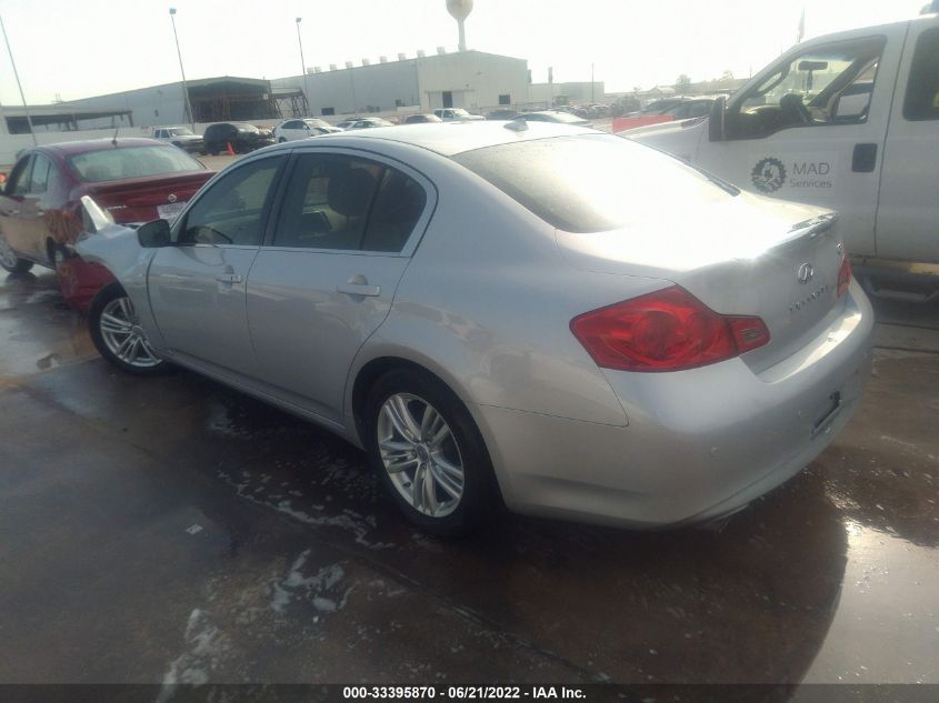2013 INFINITI G37 SEDAN JOURNEY JN1CV6AP4DM715507