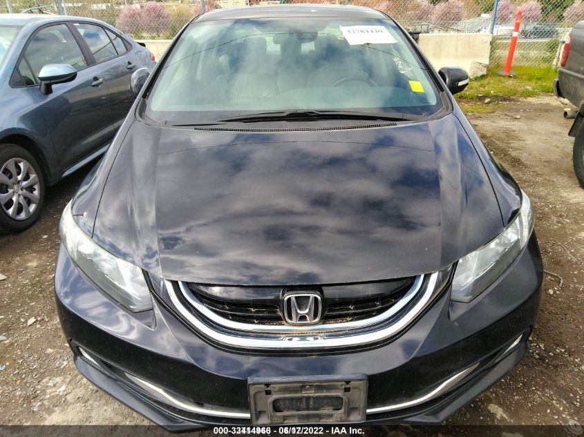 2013 HONDA CIVIC HYBRID 19XFB4F38DE000371