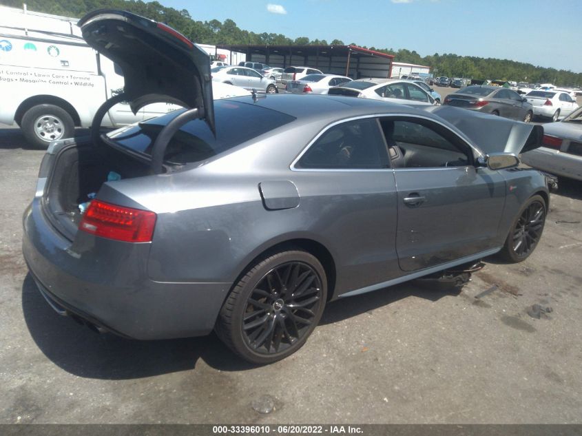 2013 AUDI S5 PREMIUM PLUS WAUCGAFR3DA013908