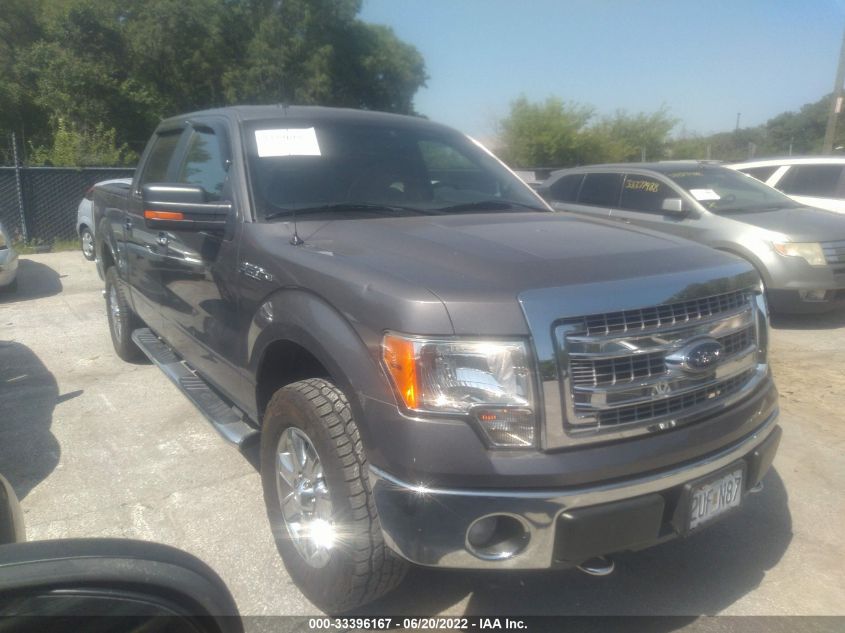 2013 FORD F150 SUPERCREW 1FTFW1EF3DKD0724