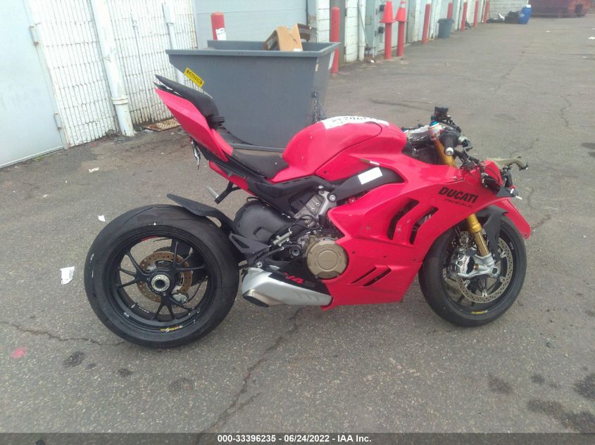 2022 DUCATI PANIGALE V4/V4S/V4S SPECIALE ZDMDAGWW5NB000577