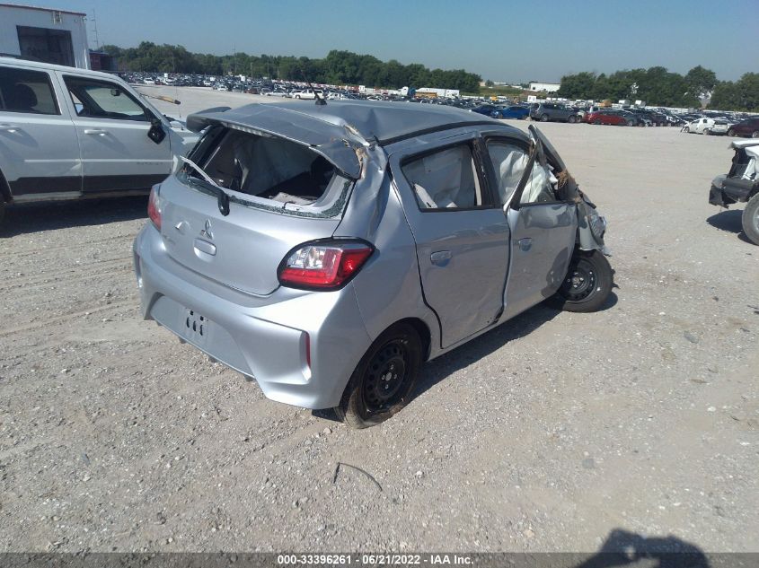 2022 MITSUBISHI MIRAGE ES/LE ML32AUHJ6NH003216