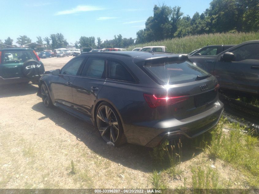 2022 AUDI RS 6 AVANT WUA1CBF23NN904115