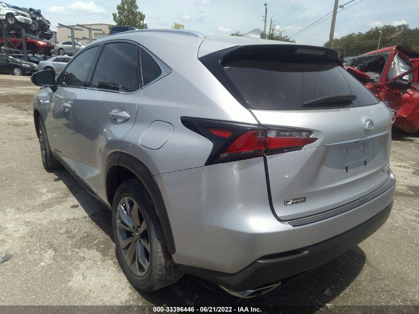 2015 LEXUS NX 200T JTJYARBZ3F2007924