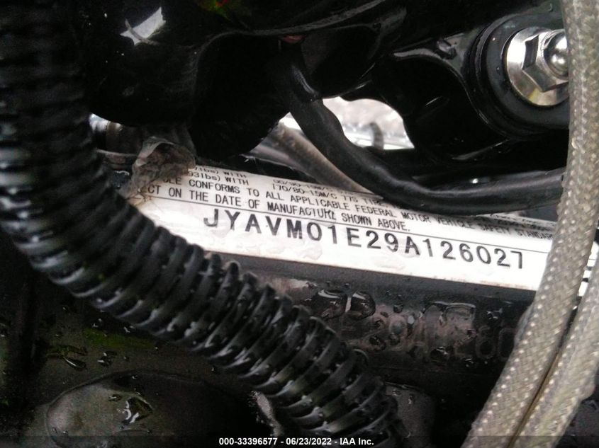 2009 YAMAHA XVS650 A/AT JYAVM01E29A126027