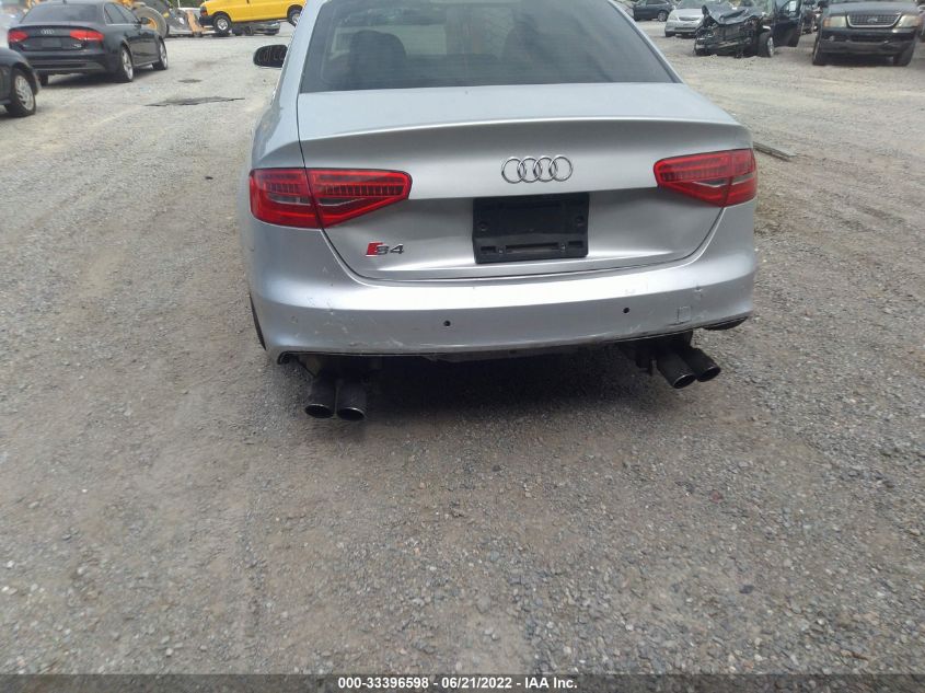 2014 AUDI S4 PREMIUM PLUS WAUBGAFL9EA151011