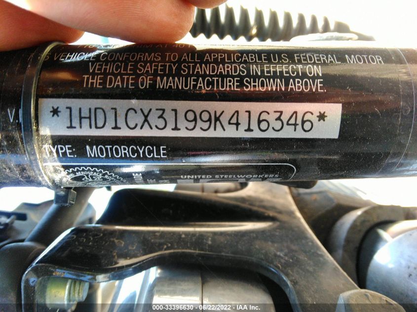 2009 HARLEY-DAVIDSON XL1200 L 1HD1CX3199K416346
