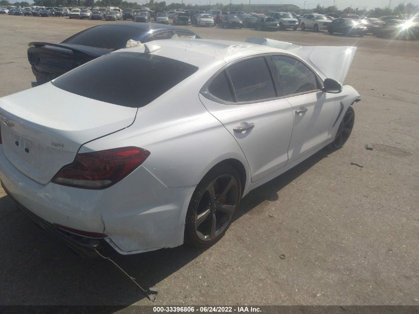 2019 GENESIS G70 3.3T ADVANCED KMTG34LE1KU031386