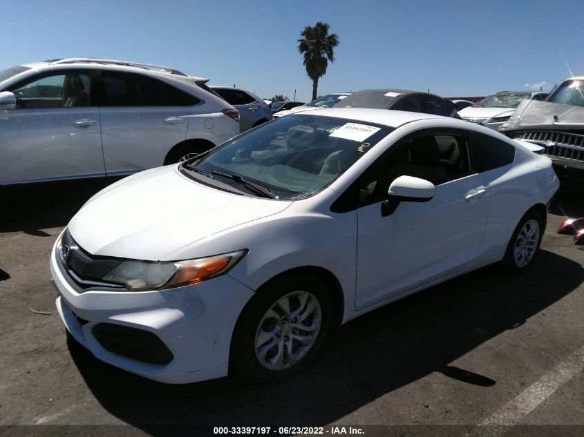 2015 HONDA CIVIC COUPE LX 2HGFG3B5XFH524620