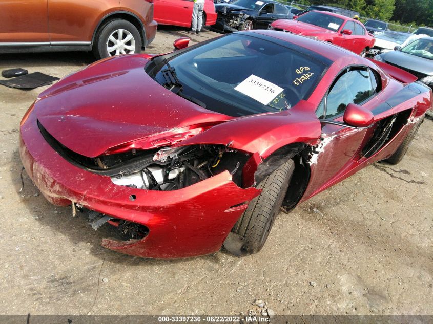 2013 MCLAREN AUTOMOTIVE MP4-12C SPIDER SBM11BAA0DW001972